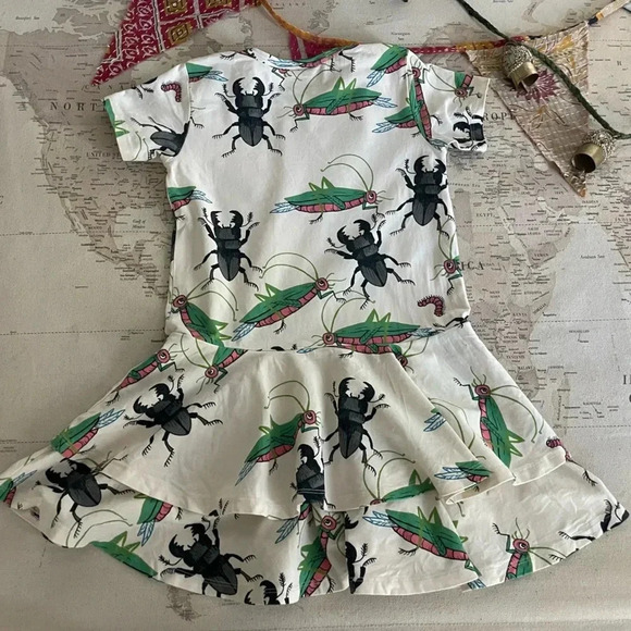 Mini Rodini Bug Dress Size 116-122 / 5-7Y - Picture 6 of 6